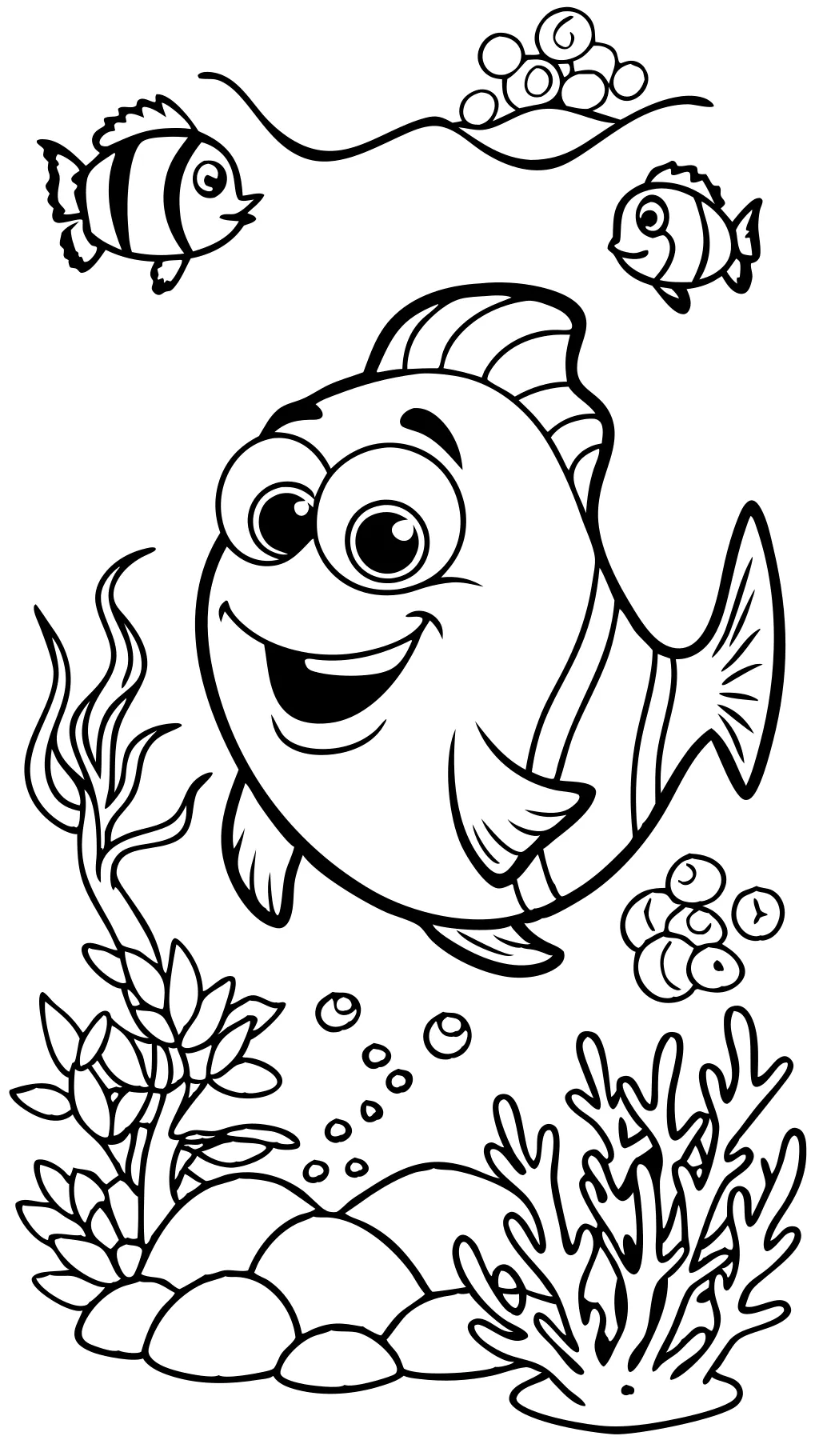 coloriages trouver dory